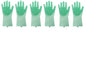 Silicone Heat-resistant Cleaning Brush Scrubbing Gloves